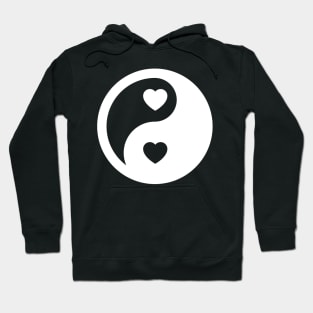 Ying Yang The Symbol Of Life & Death By Chinese Language Hoodie